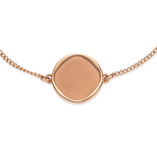Paul Hewitt Engravable Coin Armkette Roségold Zeitlich begrenztes Angebot