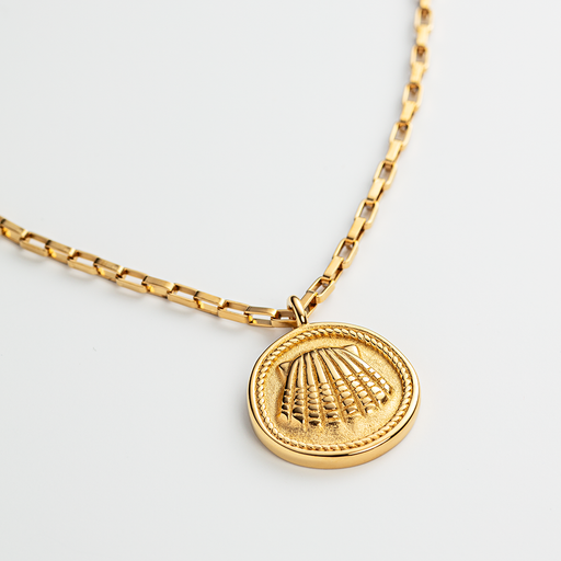 Paul Hewitt Scallop Halskette Gold VIP-Rabatte