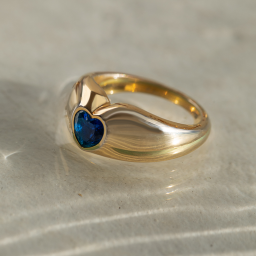 Paul Hewitt Bold Heart Ring Gold Begrenzte Freigabe