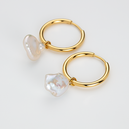Paul Hewitt Treasures of the Sea Pearl Ohrring Gold Bis zu 50% Rabatt