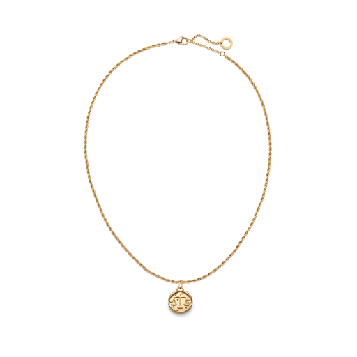 Paul Hewitt Rope Chain Halskette und Zodiac Charms Gold Begrenzt auf 3 Tage