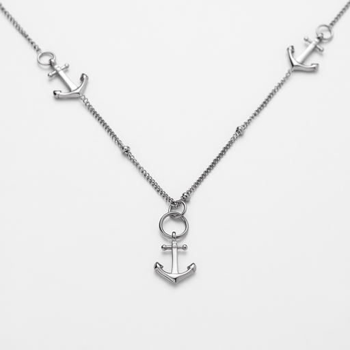 Paul Hewitt The Anchor II Halskette Silber Black Friday Preise