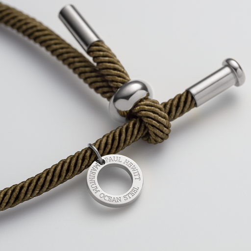 Paul Hewitt Vitamin Sea Armband Silber Olive Versandkostenfrei