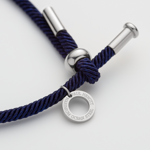 Paul Hewitt Vitamin Sea Armband Silber Marinebelau Flash Sale