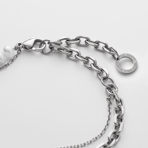 Paul Hewitt Treasures of the Sea Duo Armkette Silber Neueste Mode