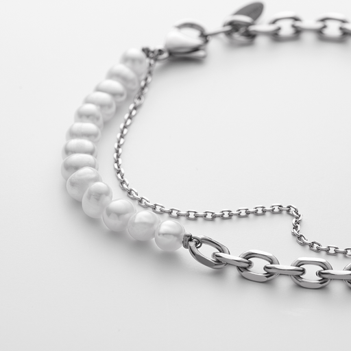Paul Hewitt Treasures of the Sea Duo Armkette Silber Neueste Mode