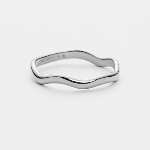 Paul Hewitt Waves Mono Ring Silber 50% Rabatt für begrenzte Zeit