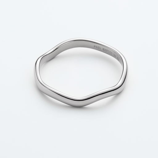 Paul Hewitt Waves Mono Ring Silber 50% Rabatt für begrenzte Zeit