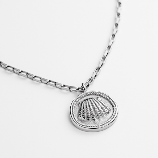 Paul Hewitt Scallop Halskette Silber Sonderangebot