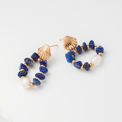 Paul Hewitt Scallop Stone Ohrring Roségold Black Friday