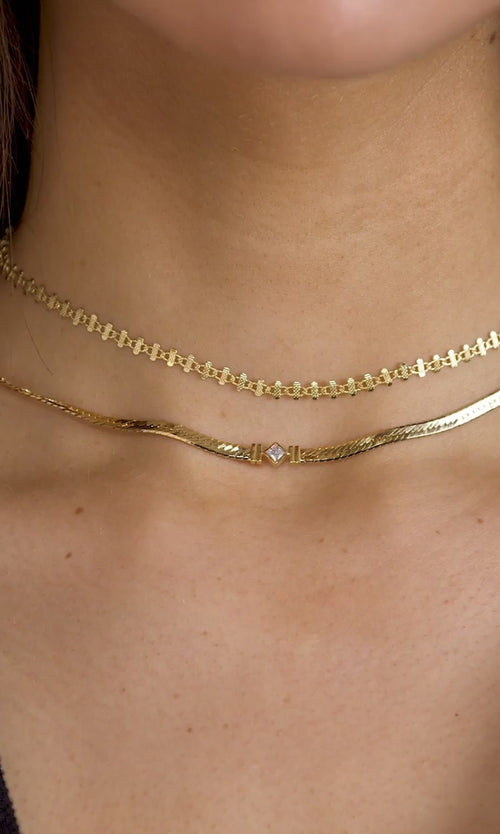 Paul Valentine Retro Sparkling Necklace JETZT KAUFEN