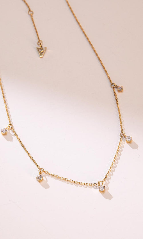 Paul Valentine Sparkling Choker Vierteljährliche Förderung