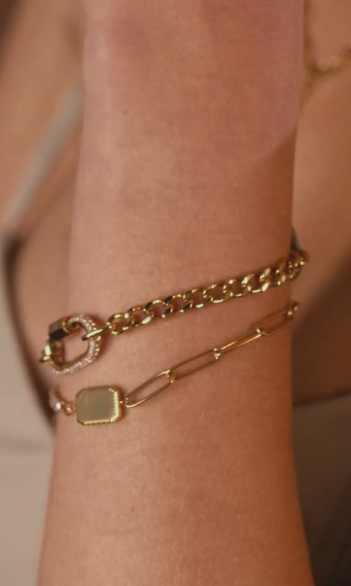 Paul Valentine Éclat Cuban Bracelet Riesige Rabatte
