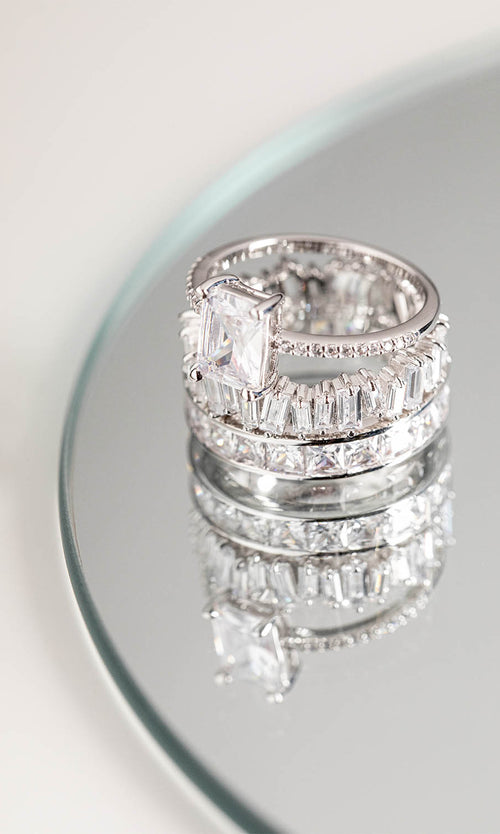 Paul Valentine Emerald Pavé Ring Verkauf