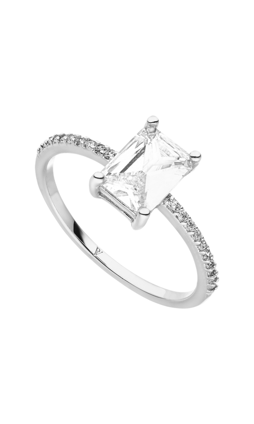 Paul Valentine Emerald Pavé Ring Verkauf