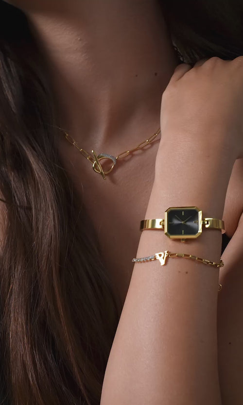 Paul Valentine Ethereal Watch & Bracelet Set Tägliche Deals