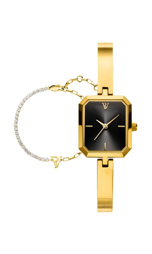 Paul Valentine Ethereal Watch & Bracelet Set Tägliche Deals