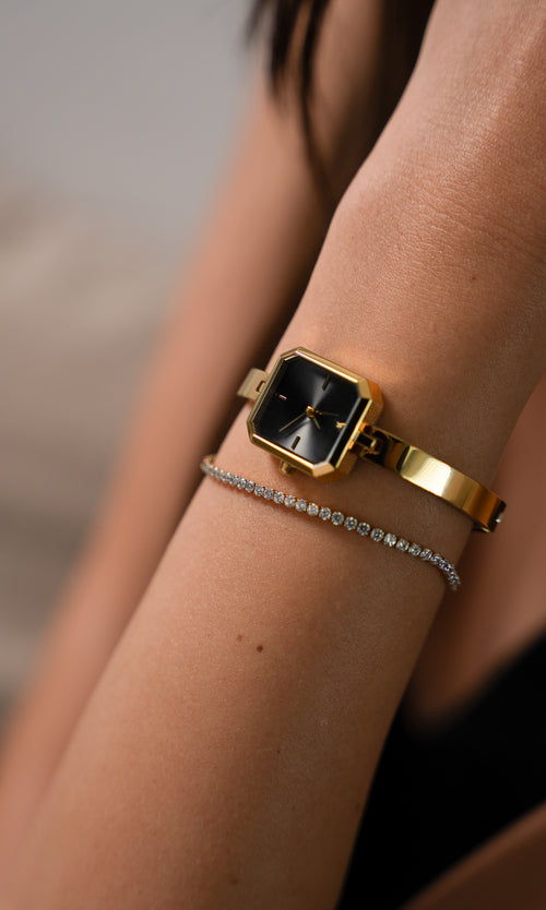 Paul Valentine Ethereal Watch & Sparkling Bracelet Set VIP-Rabatte
