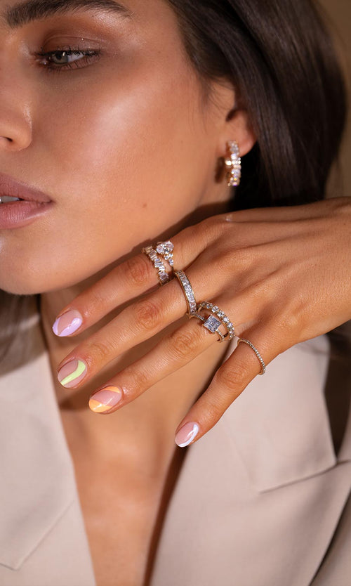 Paul Valentine Pavé Ring Small Bis zu 60% Rabatt