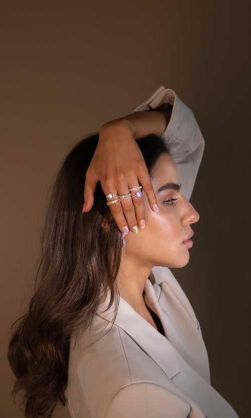 Paul Valentine Pavé Ring Small Bis zu 60% Rabatt