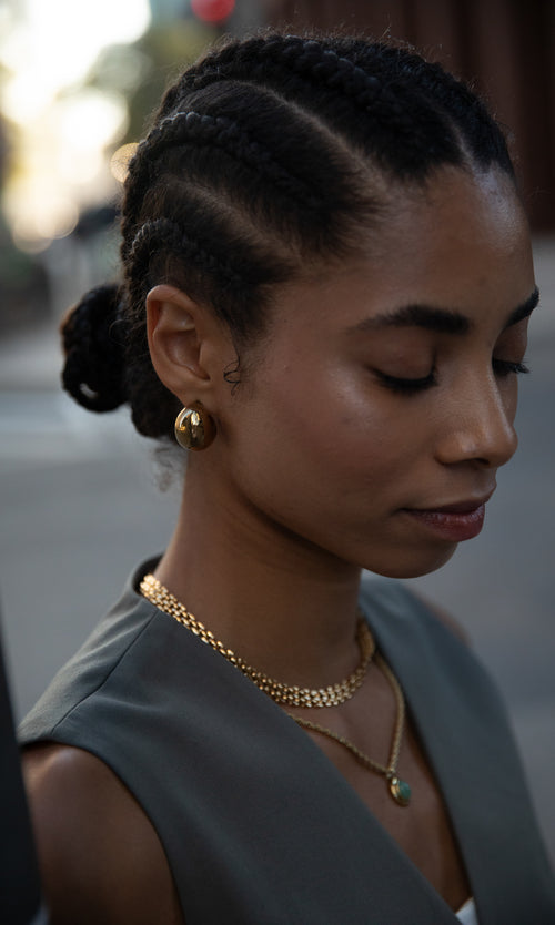 Paul Valentine Avenue Chunky Hoops Bis zu 65% Rabatt