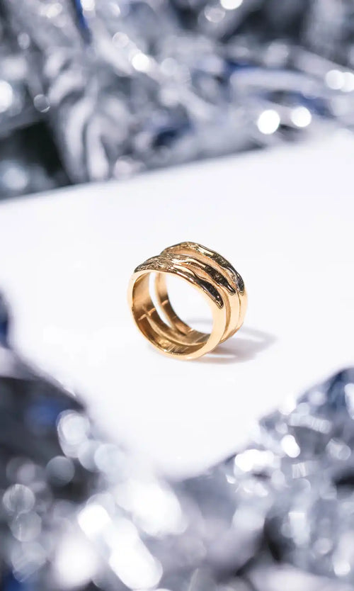 Paul Valentine Molten Triple Ring Bis zu 55% Rabatt