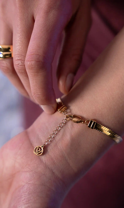 Paul Valentine Molten Sleek Bracelet Super Rabatt