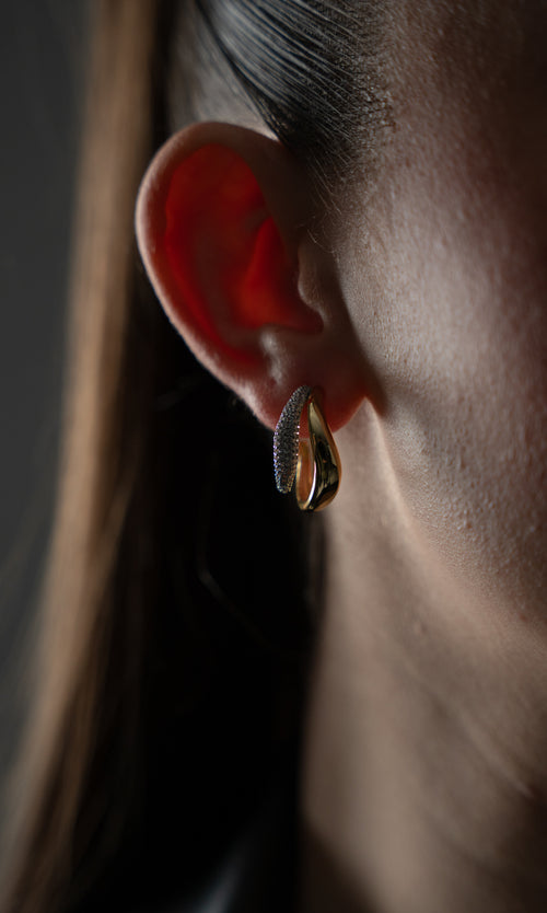Paul Valentine Crystal Galaxy Hoops zollfrei