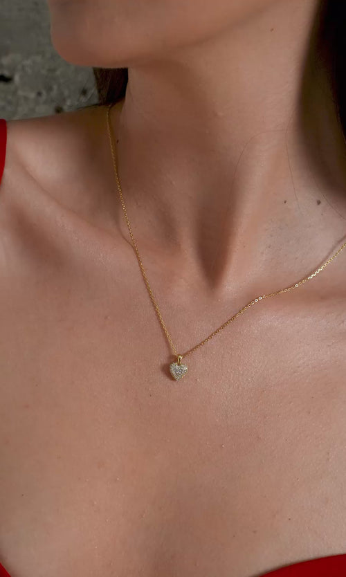 Paul Valentine Pure Heart Necklace 50% Rabatt für begrenzte Zeit