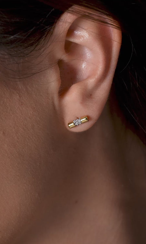 Paul Valentine Pure Ohrstecker 14k vergoldet Outlet