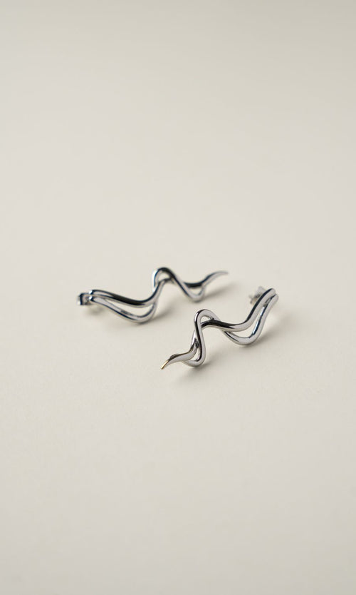 Paul Valentine Wave Rush Earrings Online Shopping