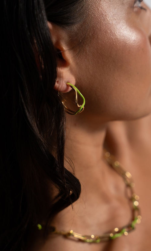 Paul Valentine Wave Rush Enamel Hoops Osterangebot