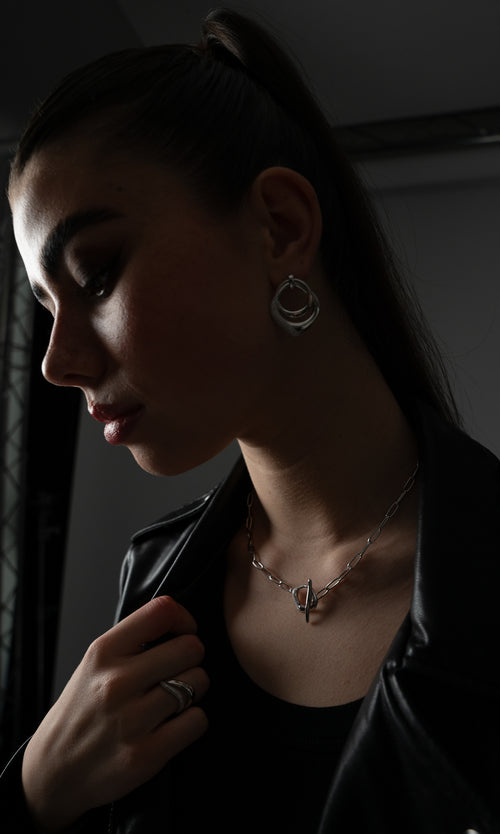 Paul Valentine Crystal Galaxy Necklace Kostenloser Versand international
