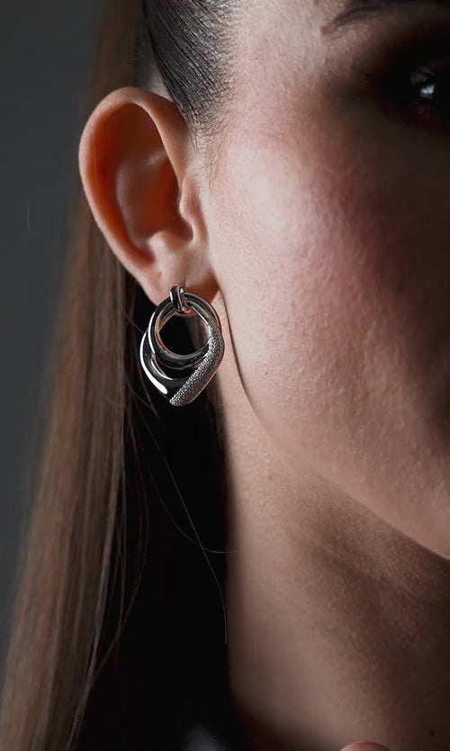 Paul Valentine Crystal Galaxy Earrings Fabrikladen