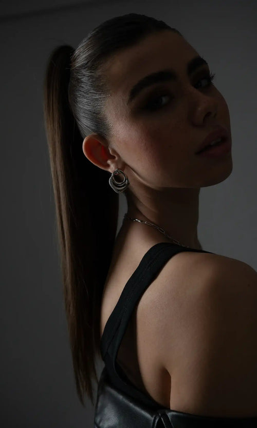 Paul Valentine Crystal Galaxy Earrings Fabrikladen