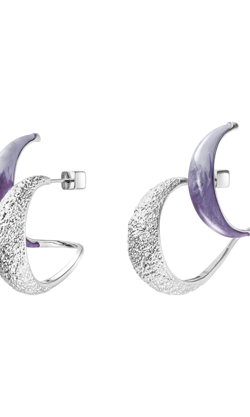 Paul Valentine Underwater Enamel Hoops Im Verkauf