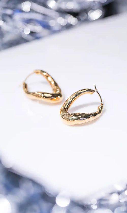 Paul Valentine Molten Twisted Hoops 2025