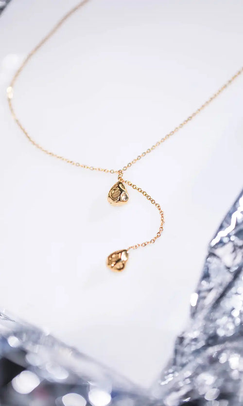 Paul Valentine Molten Y-Necklace Günstiger Verkauf