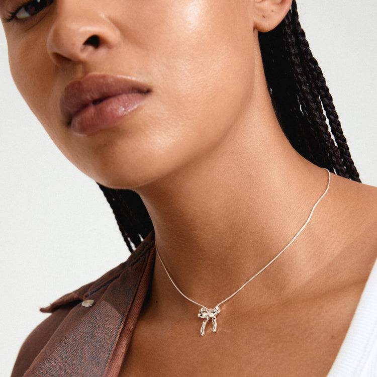 Pilgrim CASSIAN recycelte Halskette versilbert Discount Store für neue Produkte