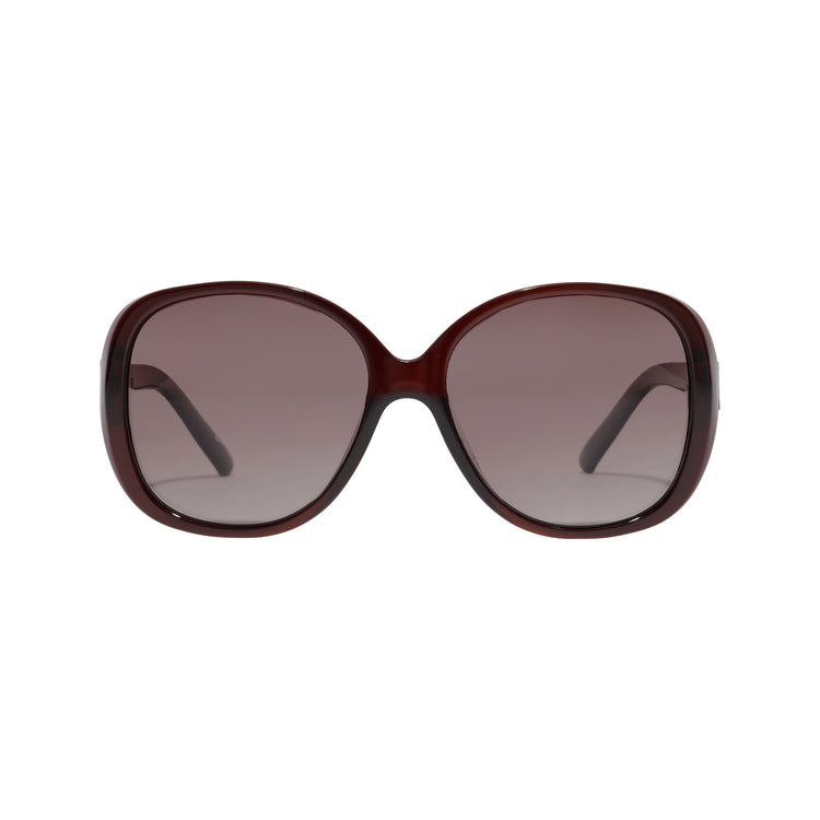 Pilgrim PARKER Oversized-Retro-Sonnenbrille, Braun Große Rabatte