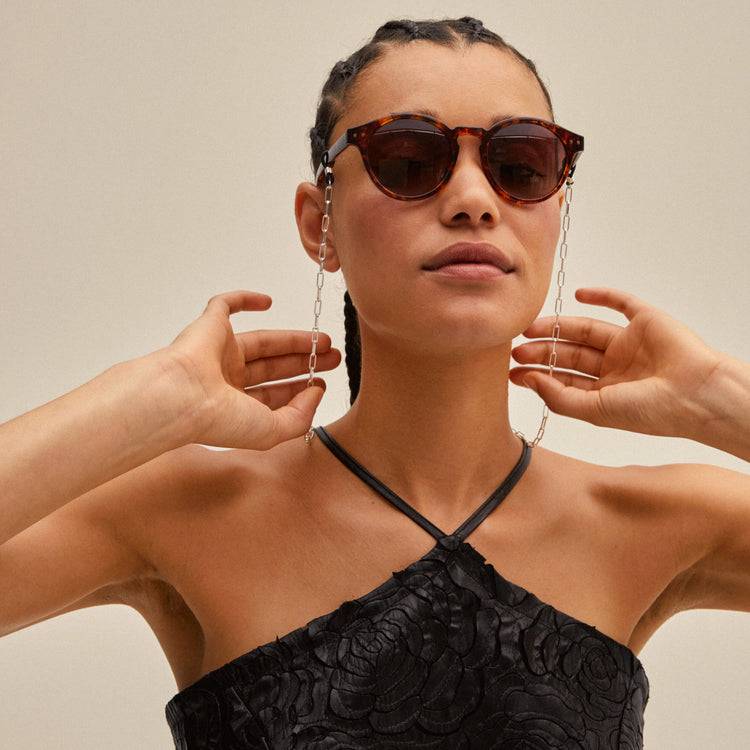 Pilgrim PAOLA recycelte Sonnenbrillenkette, versilbert Neuheiten