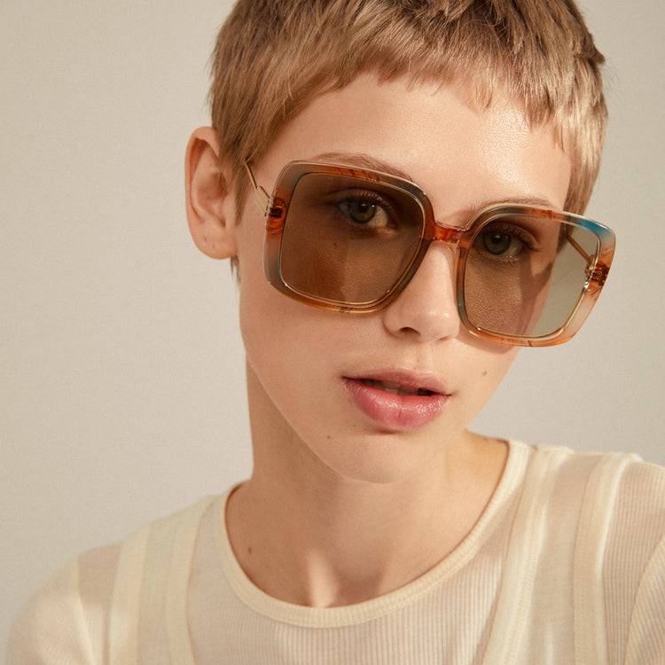 Pilgrim ALIET Sonnenbrille Mehrfarbig/Gold Saisonale Angebote