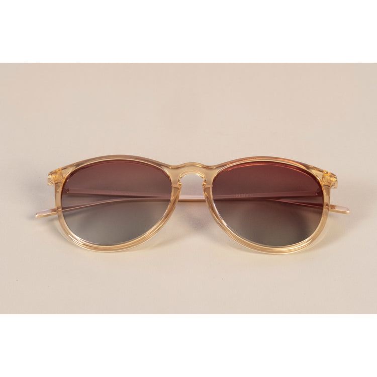 Pilgrim VANILLE Sonnenbrille Hellbraun/Gold Räumungsverkauf