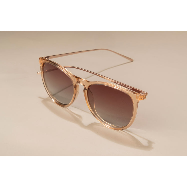Pilgrim VANILLE Sonnenbrille Hellbraun/Gold Räumungsverkauf