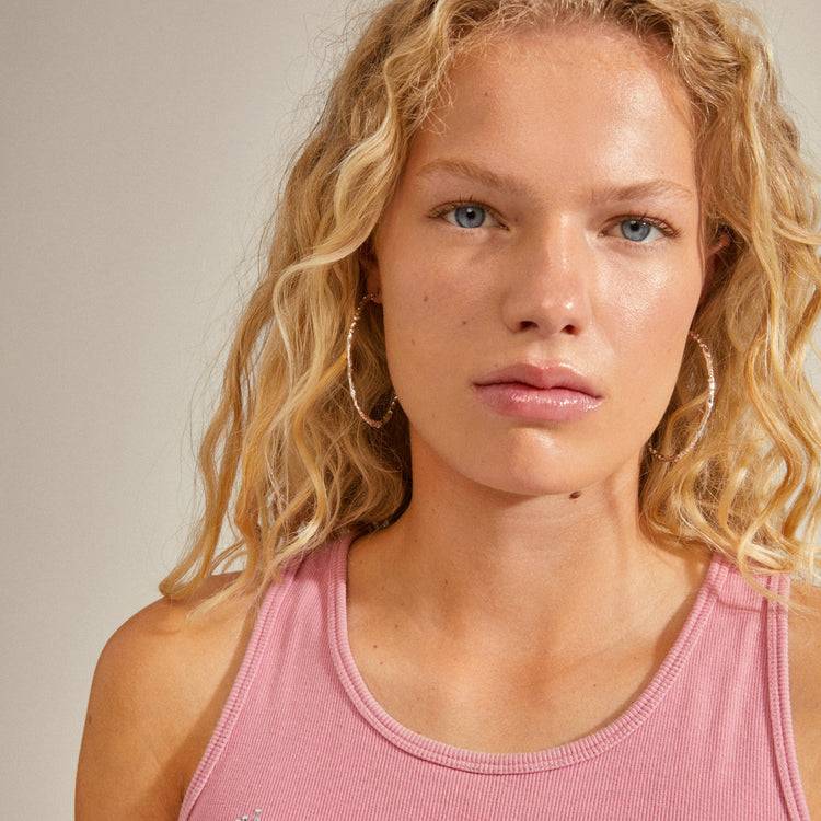Pilgrim SUN recycelte Mega-Hoops versilbert Begrenzt auf 3 Tage