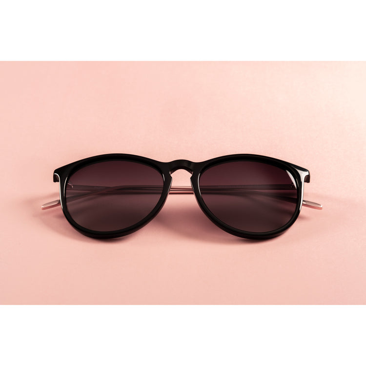 Pilgrim VANILLE Sonnenbrille Schwarz/Gold Flash Sale