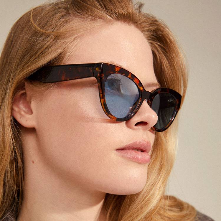 Pilgrim RAISA Recycelte Sonnenbrille Schildpatt-Braun Osterangebot