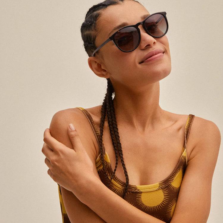 Pilgrim SAHARA Recycelte Sonnenbrille Schildpatt-Braun Muttertagsangebot
