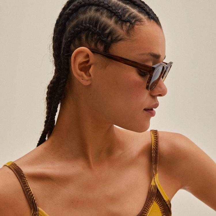 Pilgrim JANICA Recycelte Sonnenbrille Schildpatt-Braun Jubiläumsangebot