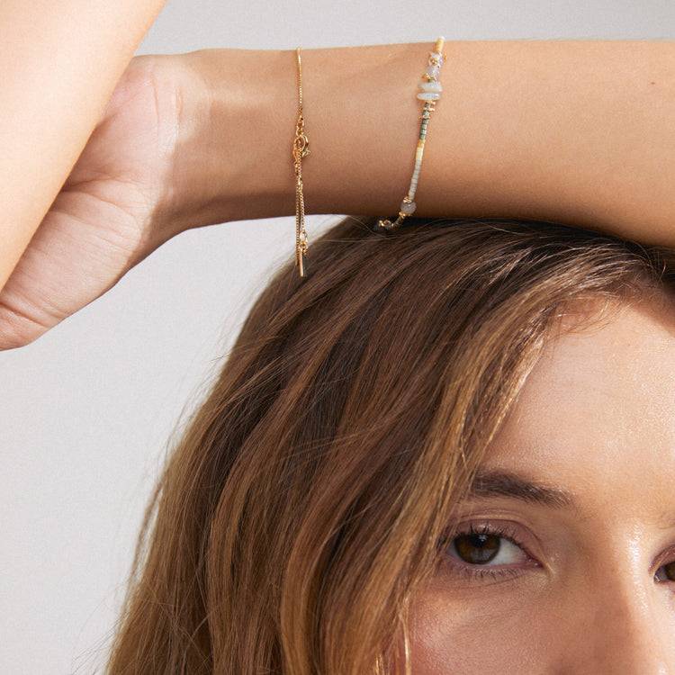 Pilgrim PIXIE Geschenkset, Armband 2-in-1-Set, vergoldet Blitzangebot